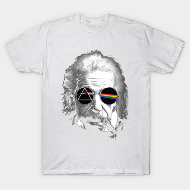 Dark Side Of Albert Einstein T-Shirt-TOZ